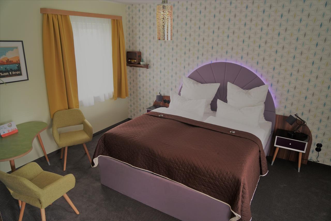 Themenhotel 50'S Ville Motel Chemnitz Dış mekan fotoğraf