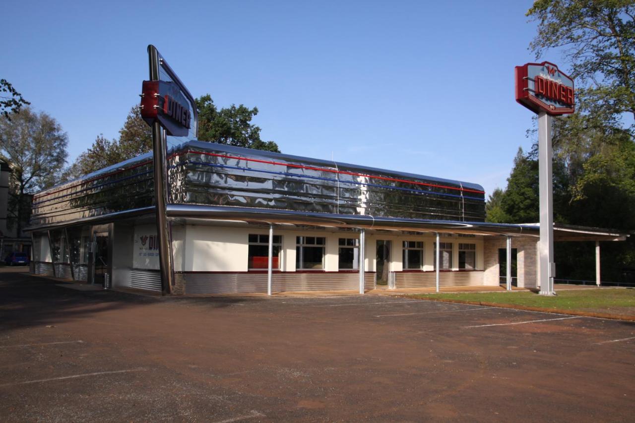 Themenhotel 50'S Ville Motel Chemnitz Dış mekan fotoğraf